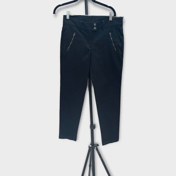 Skye’s the limit Black Slim Leg High Wasted Stretch Casual Streetwear Jeans Sz 6 - Picture 1 of 6